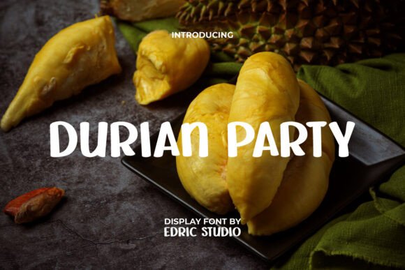 Durian Party Font - Featured Image