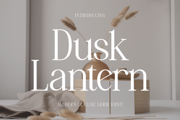 Dusk Lantern Font - Featured Image