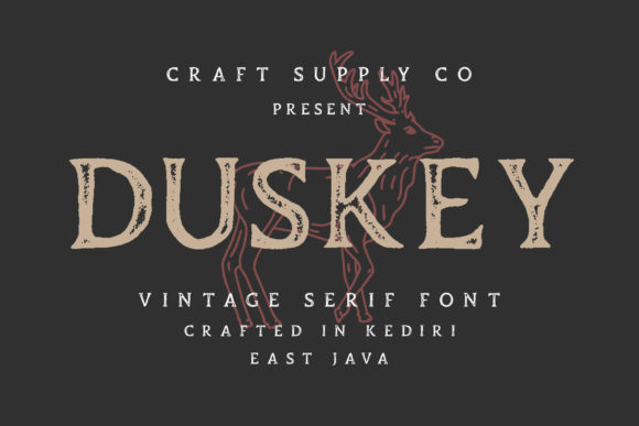 Duskey Font - Featured Image