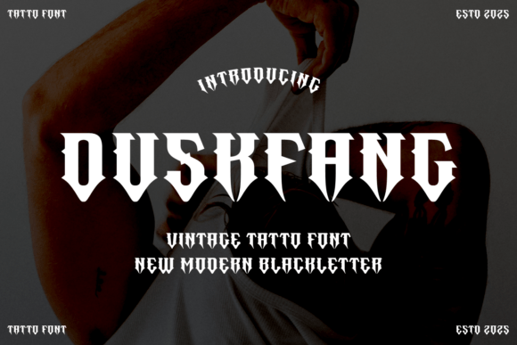 Duskfang Font - Featured Image