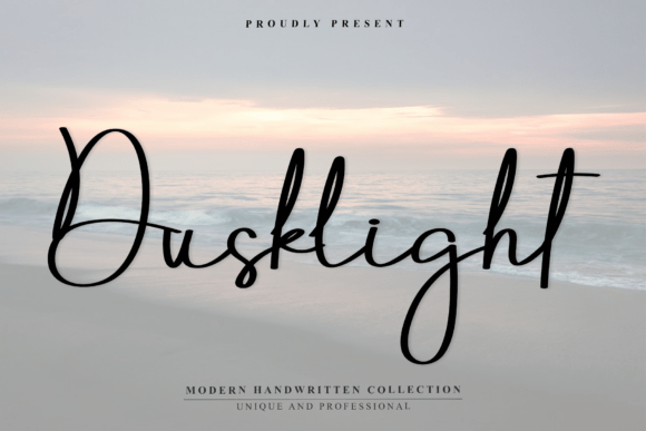 Dusklight Font - Featured Image