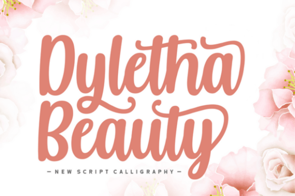 Dyletha Beauty Font - Featured Image