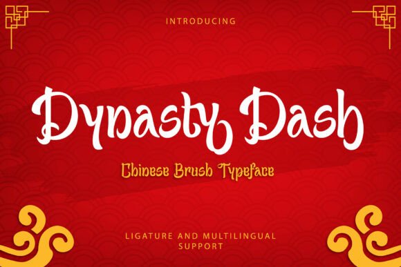 Dynasty Dash Font - Featured Image