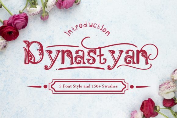 Dynastyan Font - Featured Image