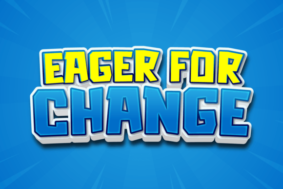 Eager for Change Font - Featured Image