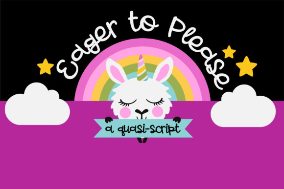 Eager to Please Font - Featured Image