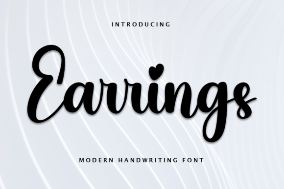 Earrings Font - Featured Image