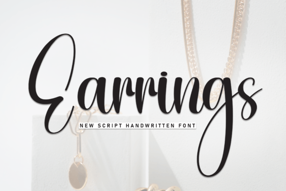 Earrings Font - Featured Image