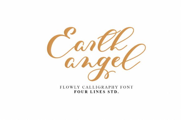 Earth Angel Font - Featured Image