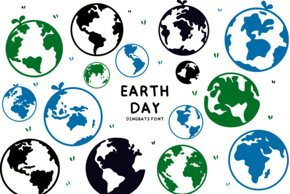 Earth Day Font - Featured Image