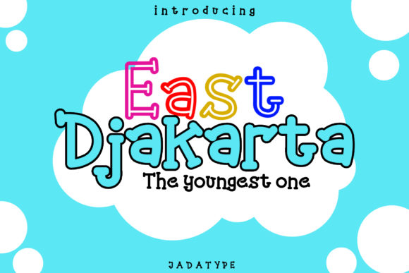 East Djakarta Font - Featured Image