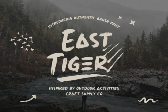 East Tiger Font - Featured Image