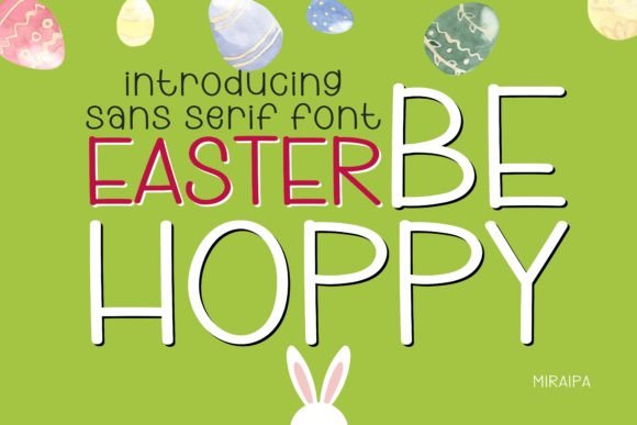 Easter Be Hoppy Font - Featured Image