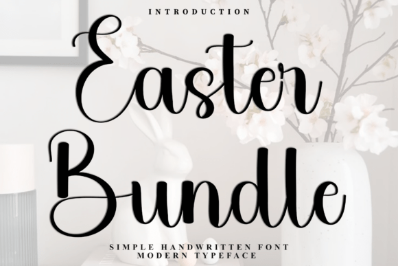 Easter Bundle Font - Featured Image