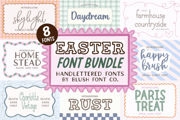 Easter Bundle Font - Featured Image