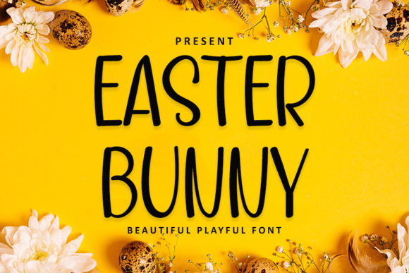 Easter Bunny Font - Featured Image