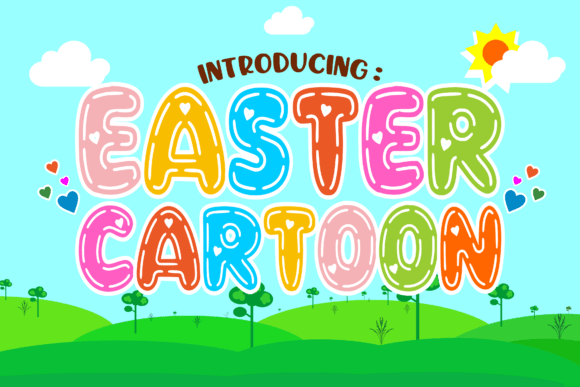 Easter Cartoon Font - Featured Image