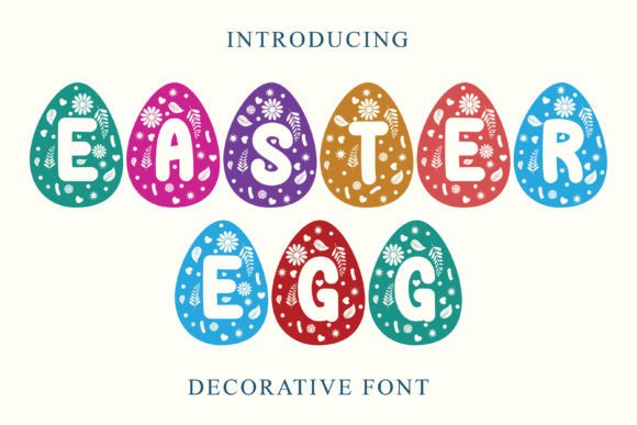 Easter Egg Decorative Font - Featured Image