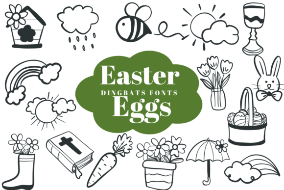 Easter Eggs Font - Featured Image
