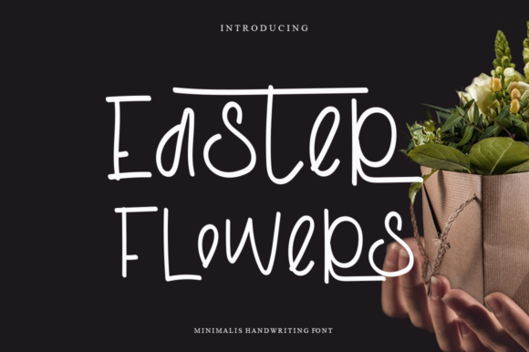 Easter Flowers Font - Featured Image