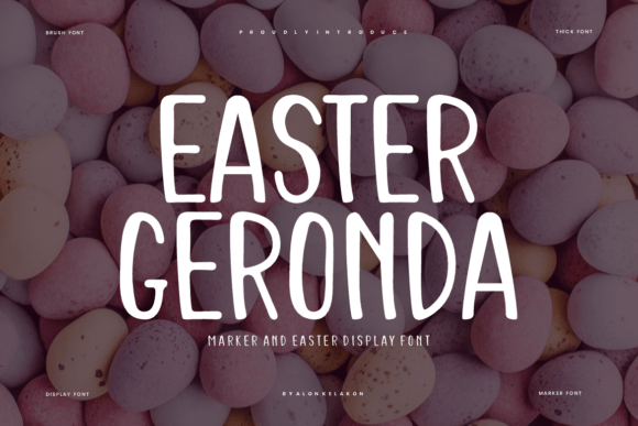 Easter Geronda Font - Featured Image