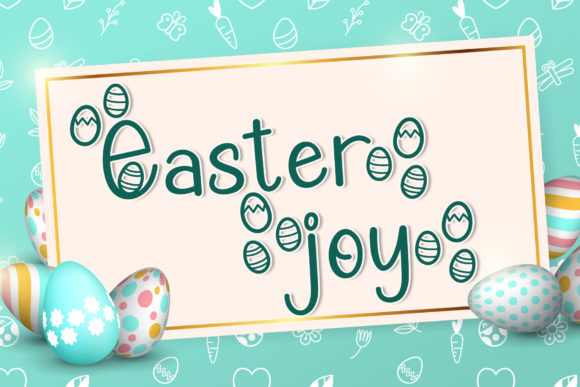 Easter Joy Font - Featured Image