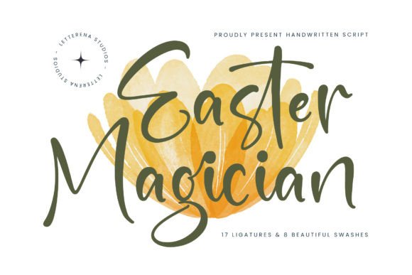 Easter Magician Font - Featured Image
