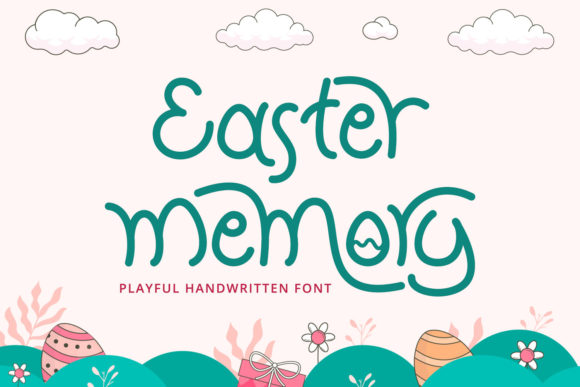 Easter Memory Font - Featured Image