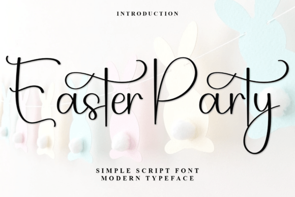 Easter Party Font - Featured Image