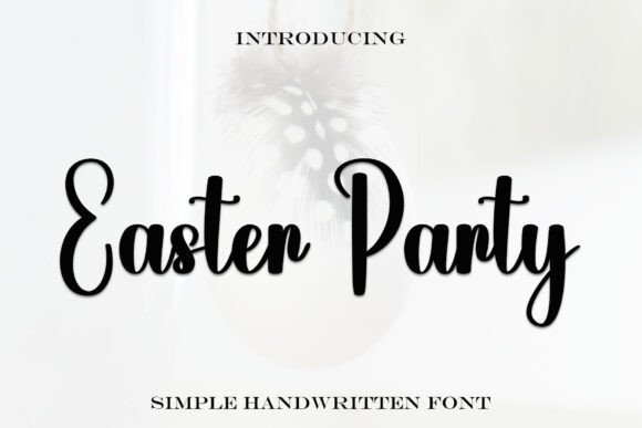Easter Party Font - Featured Image