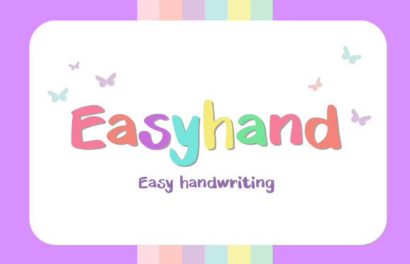Easyhand Font - Featured Image