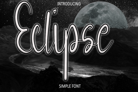 Eclipse Font - Featured Image