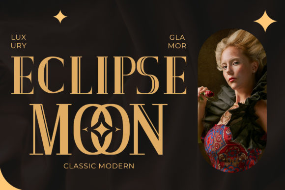 Eclipse Moon Font - Featured Image