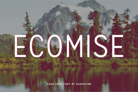 Ecomise Font - Featured Image