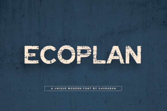Ecoplan Font - Featured Image