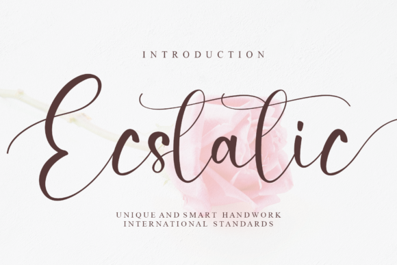 Ecstatic Font - Featured Image