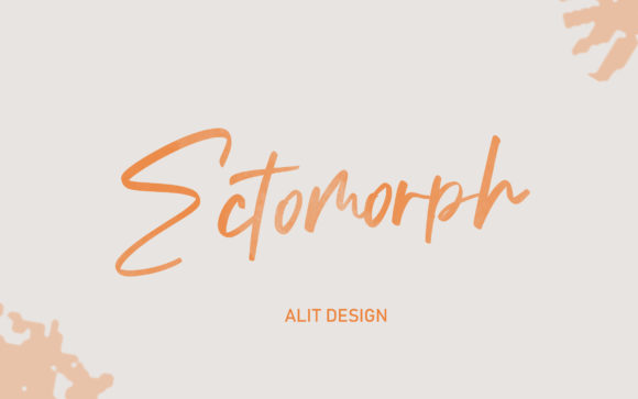 Ectomorph Font - Featured Image