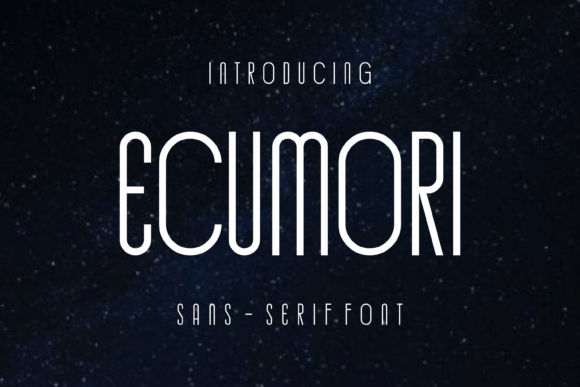Ecumori Font - Featured Image
