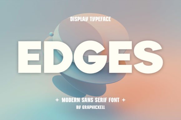 Edges Font - Featured Image
