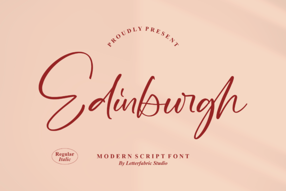 Edinburgh Font - Featured Image