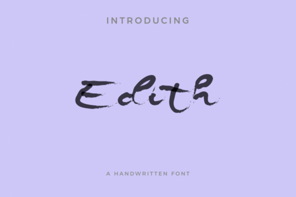 Edith Font - Featured Image