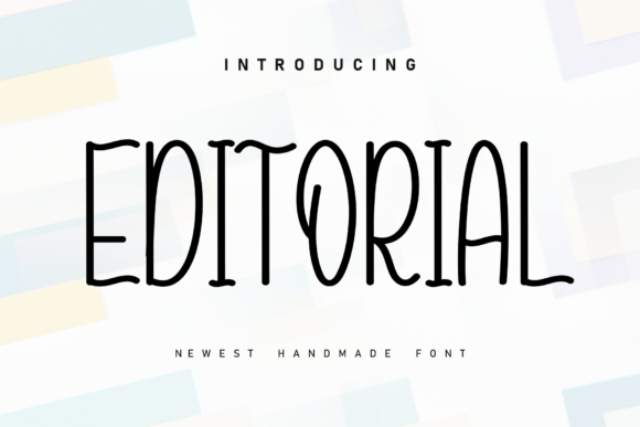 Editorial Font - Featured Image