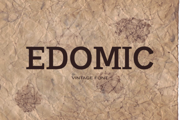 Edomic Font - Featured Image