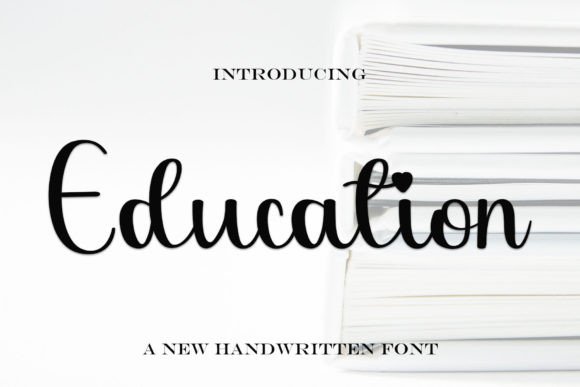 Education Font - Featured Image