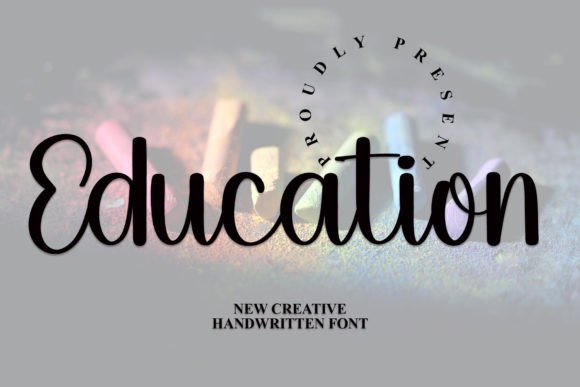 Education Font - Featured Image
