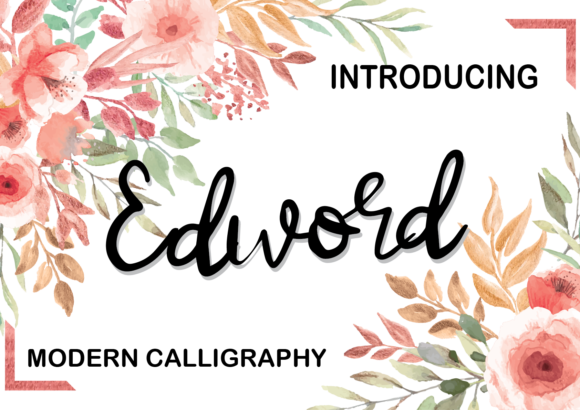 Edword Font - Featured Image