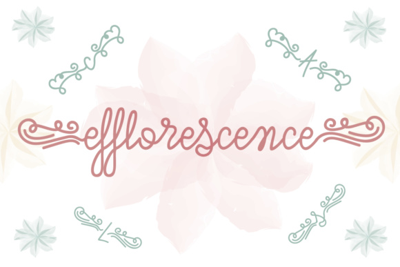 Efflorescence Font - Featured Image