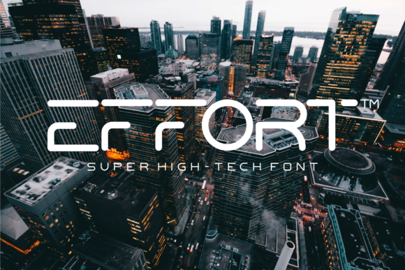 Effort Font - Featured Image