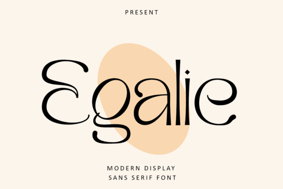 Egalie Font - Featured Image