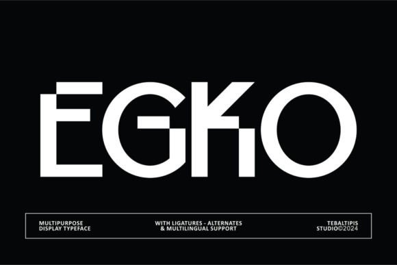 Egko Font - Featured Image